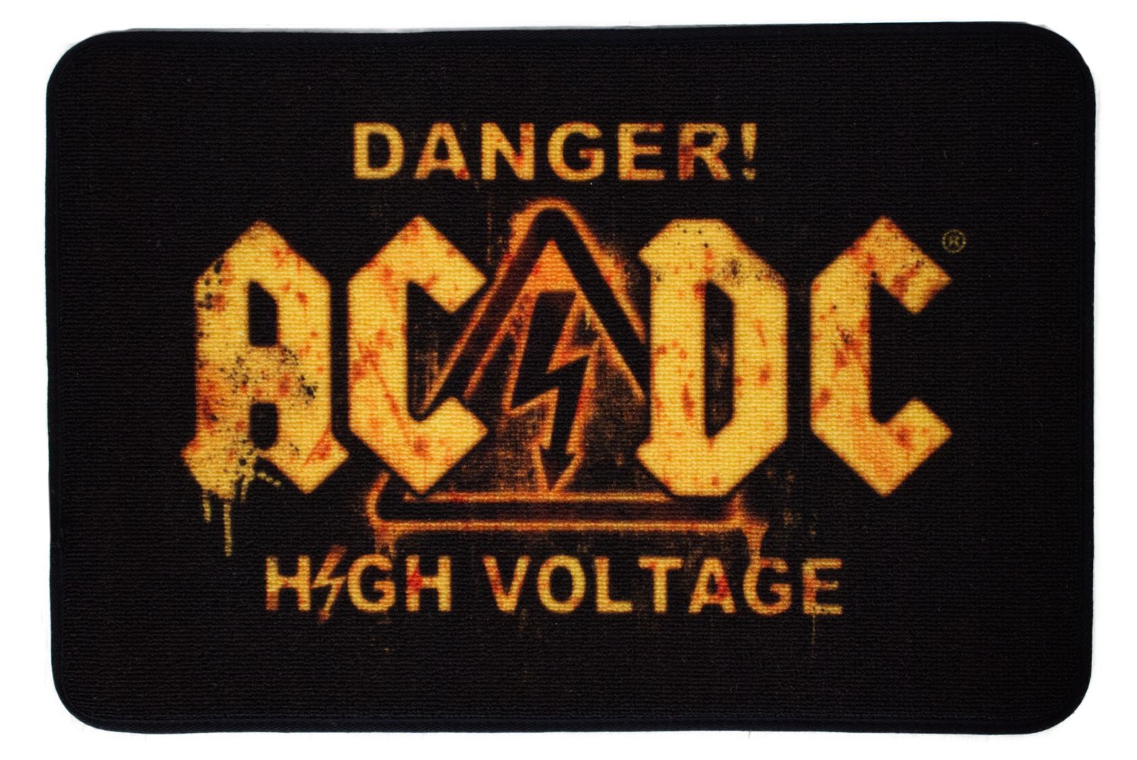 AC/DC- Teppich Danger! 60x40 cm | Teppichwunderland
